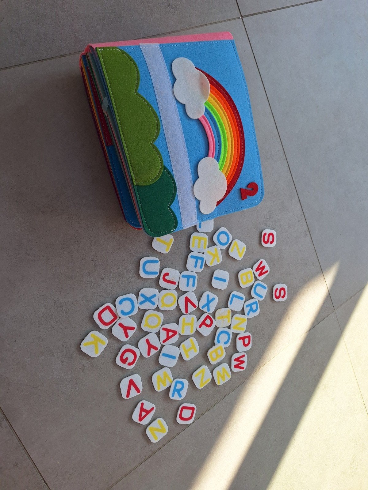 montessori boek, Ophalen