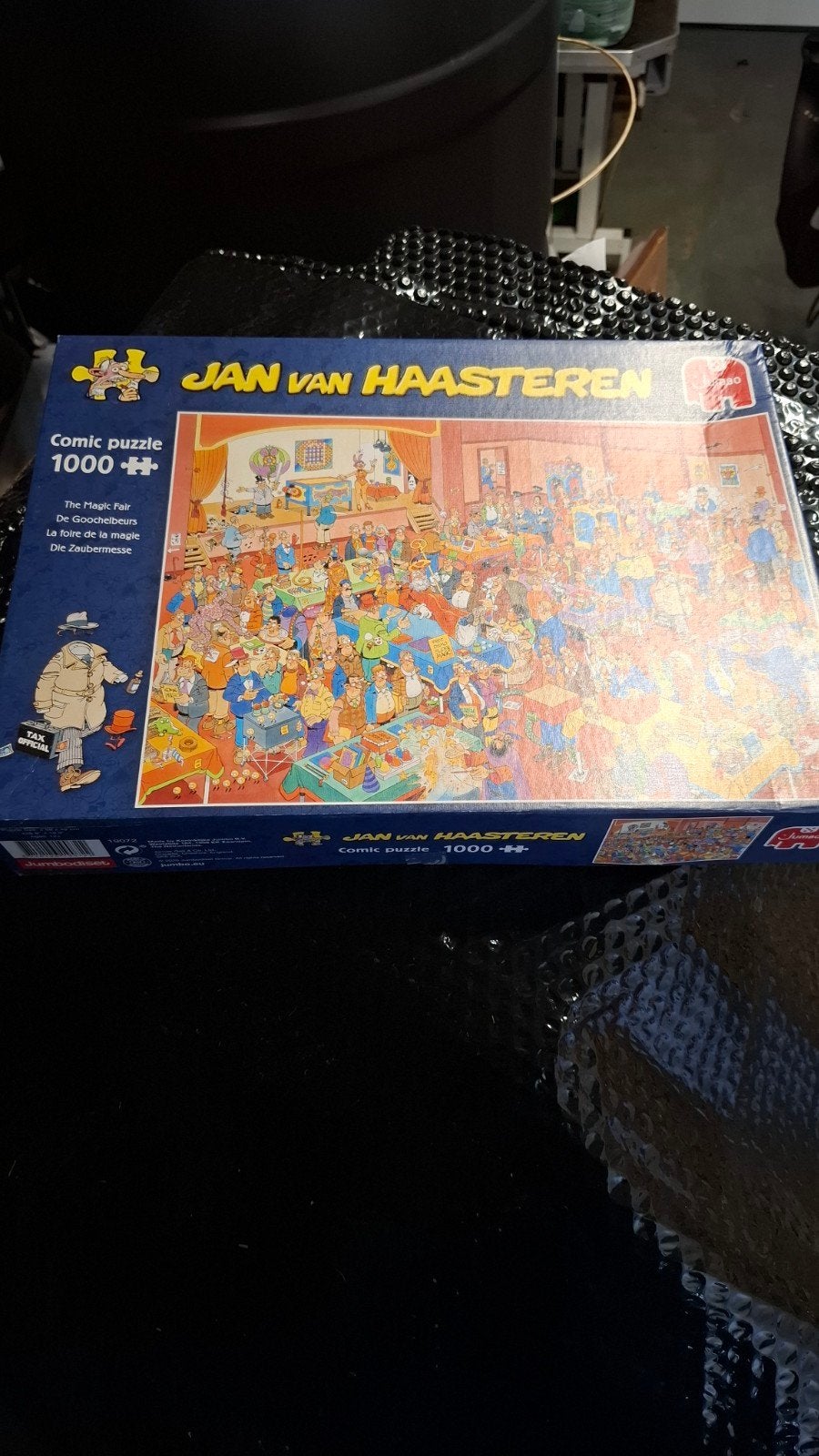 Puzzel jan van haasteren 1000stuks Goochelbeurs, Ophalen