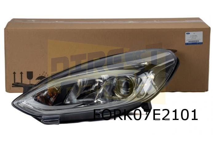 Ford Fiesta koplamp Links (halogeen/LED DRL) Origineel!  254, Neuf, -, -, Ford