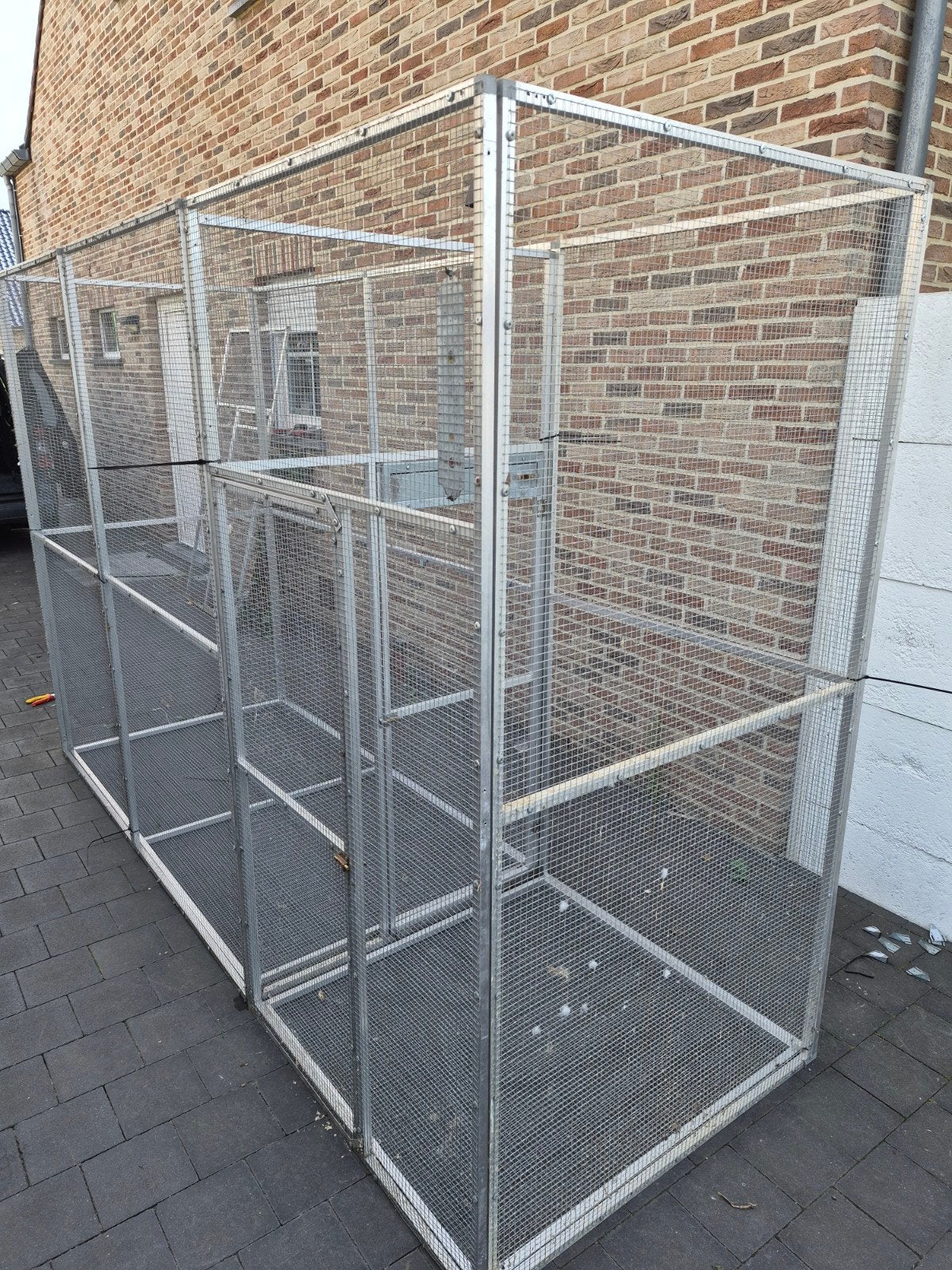 volières of totaal pakket, Dieren en Toebehoren, Ophalen, Gebruikt, Aluminium, Volière