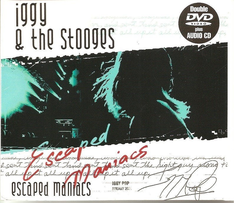 CD + 2 DVD'S IGGY & THE STOOGES - LIVE BELGIUM 2005, Ophalen of Verzenden, Zo goed als nieuw, Poprock, Boxset