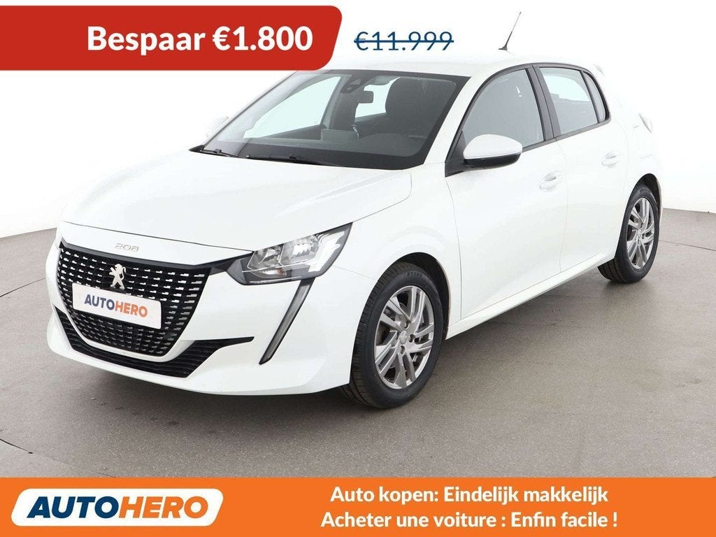 Peugeot 208 1.2 PureTech Active (bj 2019), Auto's, Voorwielaandrijving, Stof, Gebruikt, 1199 cc