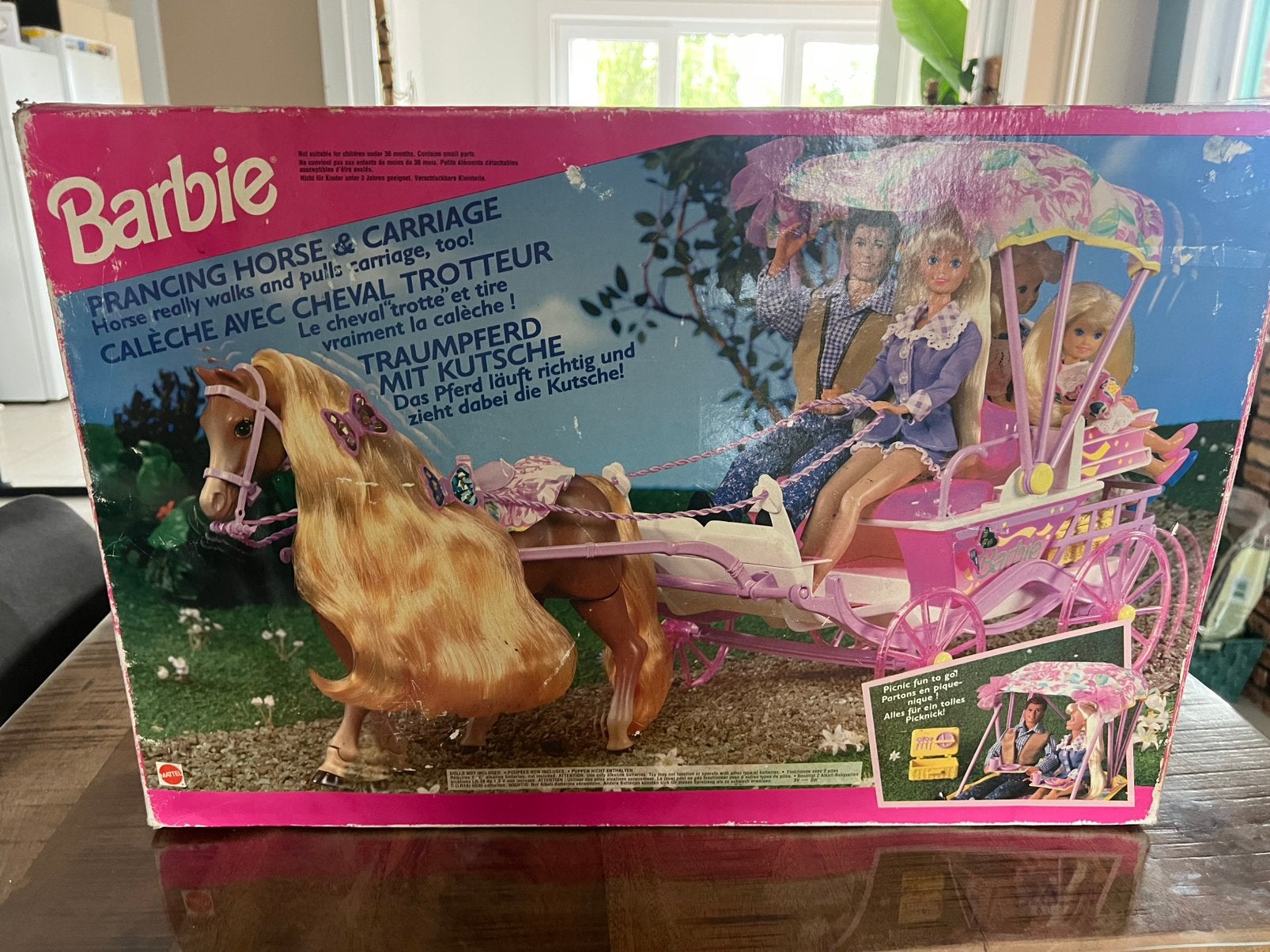 Barbie, Ophalen