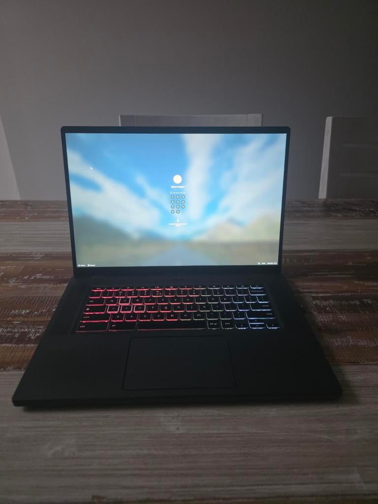 Acer gaming Chromebook 516 GE met grote ssd, 16 pouces ou plus, 8 GB, Comme neuf, 256 GB ou plus