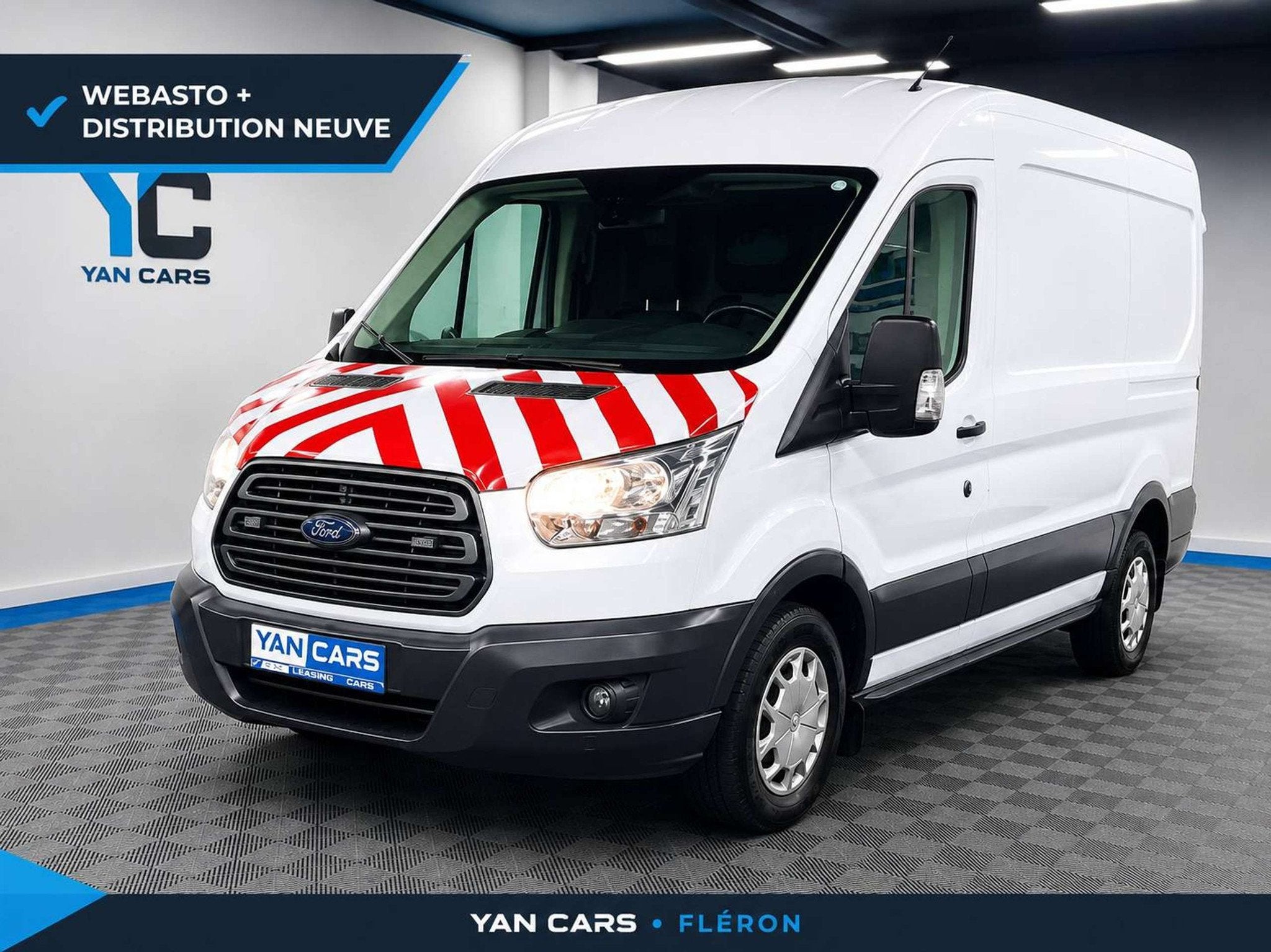 Ford Transit Webasto indépendant | Distri neuve | Écran nu, Cuir, Achat, Euro 6, Entreprise