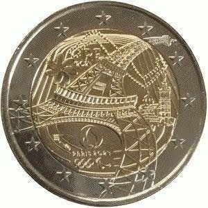 2€ munt Frankrijk, Postzegels en Munten, Ophalen, Frankrijk, 2 euro, Losse munt
