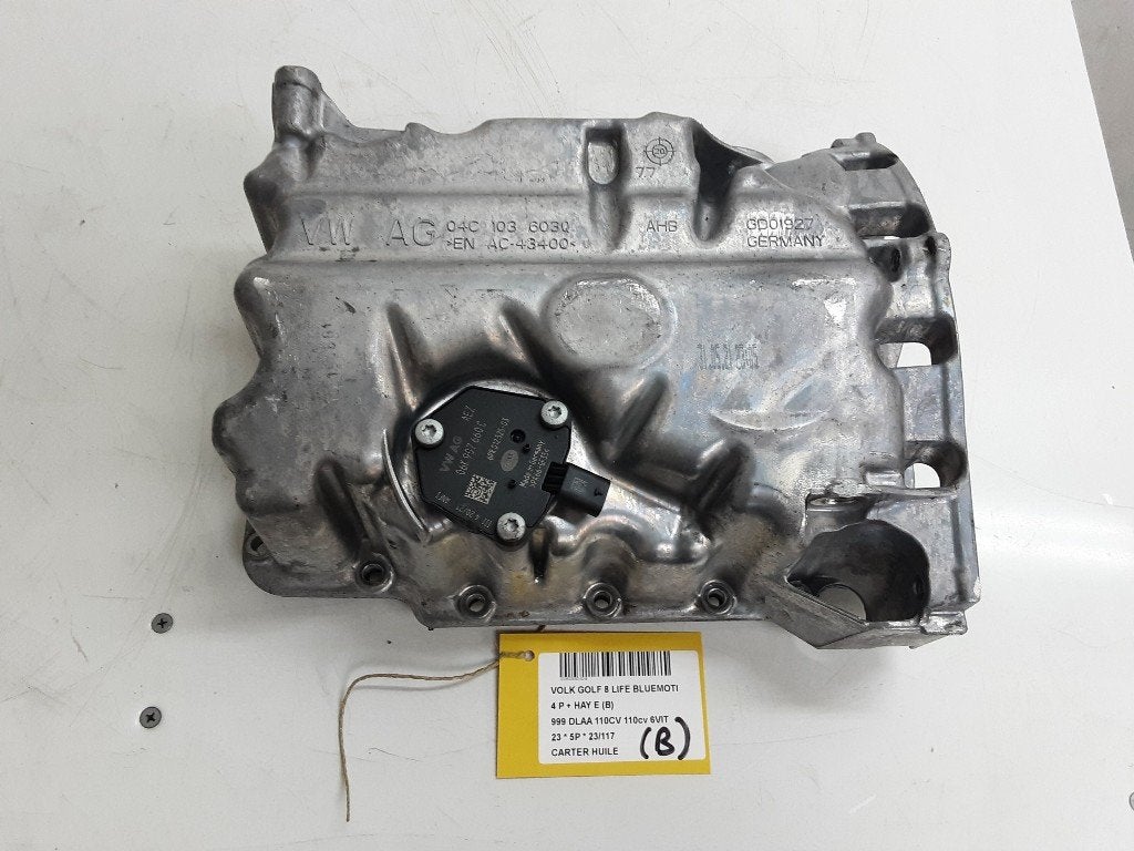 CARTER D'HUILE Volkswagen Golf VIII (CD1) (04C1036030), Autos : Pièces & Accessoires, Volkswagen, Volkswagen AG, Utilisé, Kundenbetreuung@volkswagen.de