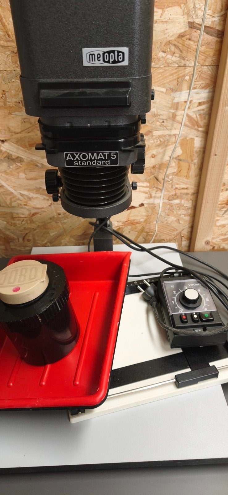 agrandisseur Meopta AXOMAT 5 pour chambre noire + accesoires, Enlèvement