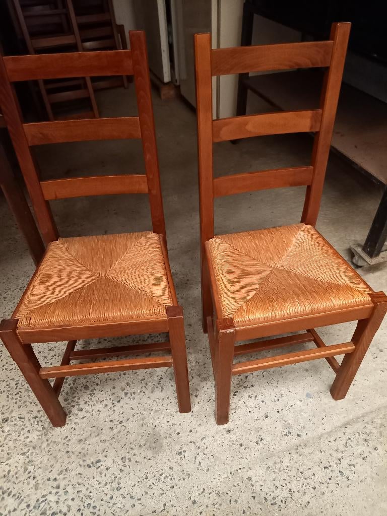 Stoelen, Ophalen, Gebruikt, Bruin, Hout