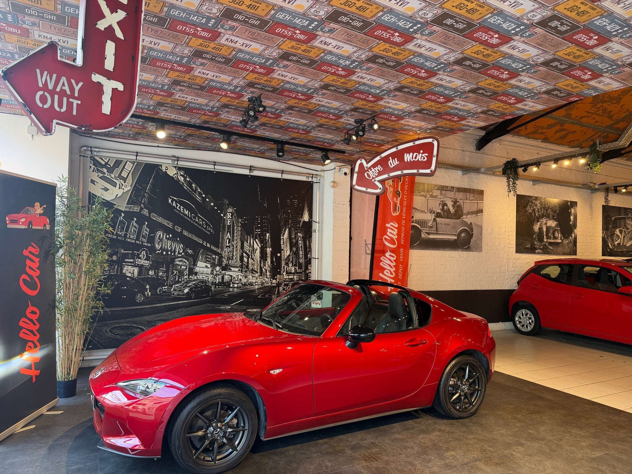 Mazda MX-5 MX-5 1.5i Skyactiv-G * RF * HARDTOP * CUIRS * BOS, Auto's, Gebruikt, Cabriolet, Adaptive Cruise Control, Leder