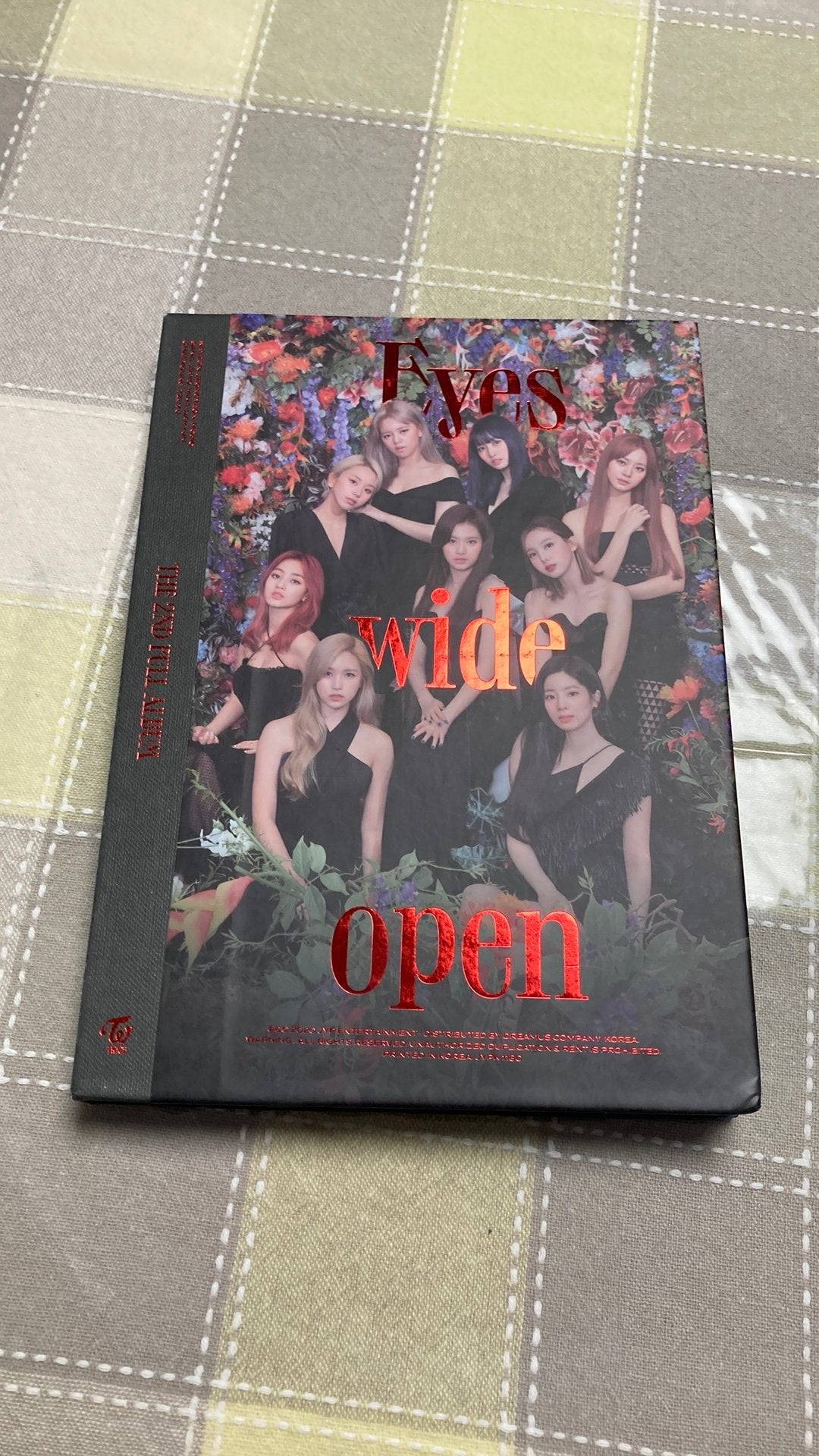 Kpop Twice album eyes wide open, Enlèvement ou Envoi, Comme neuf