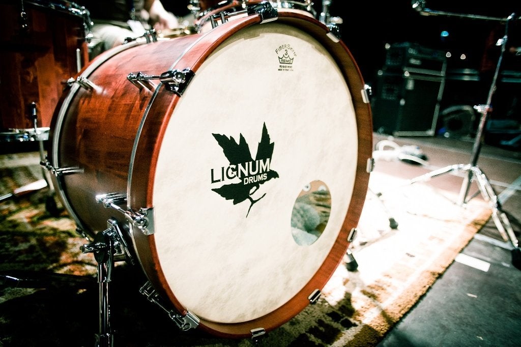 LIGNUM DRUMS -  in België gebouwd - 5delige set, Ophalen, Zo goed als nieuw, Overige merken