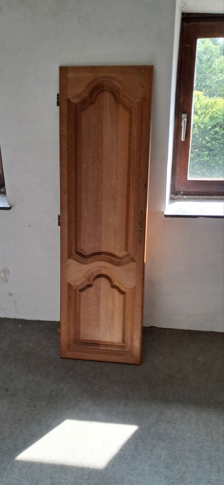 Franse eikenhouten kastdeur, Ophalen