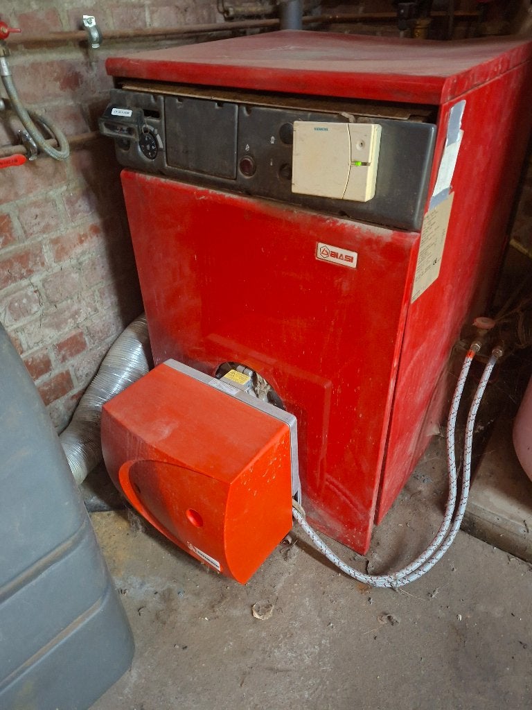 Installation chauffage mazout complète, Ophalen, Gebruikt, Cv-ketel of Combi-ketel