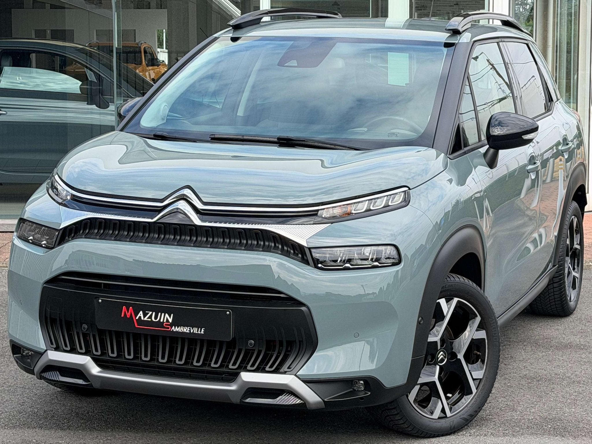 Citroën C3 Aircross 1.2i 110 Cv * Shine * Cuir * Caméra *, Autos, Argent ou Gris, Achat, Euro 6, Entreprise