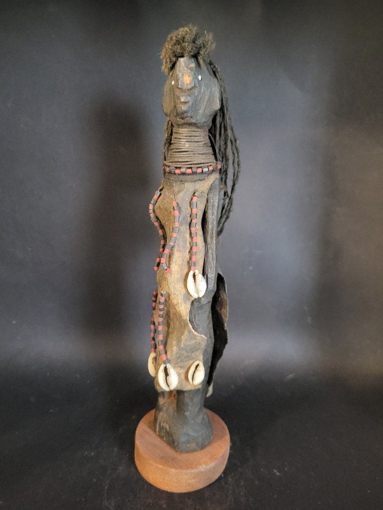 figurine africaine, poupée de fertilité, Enlèvement ou Envoi, Bois