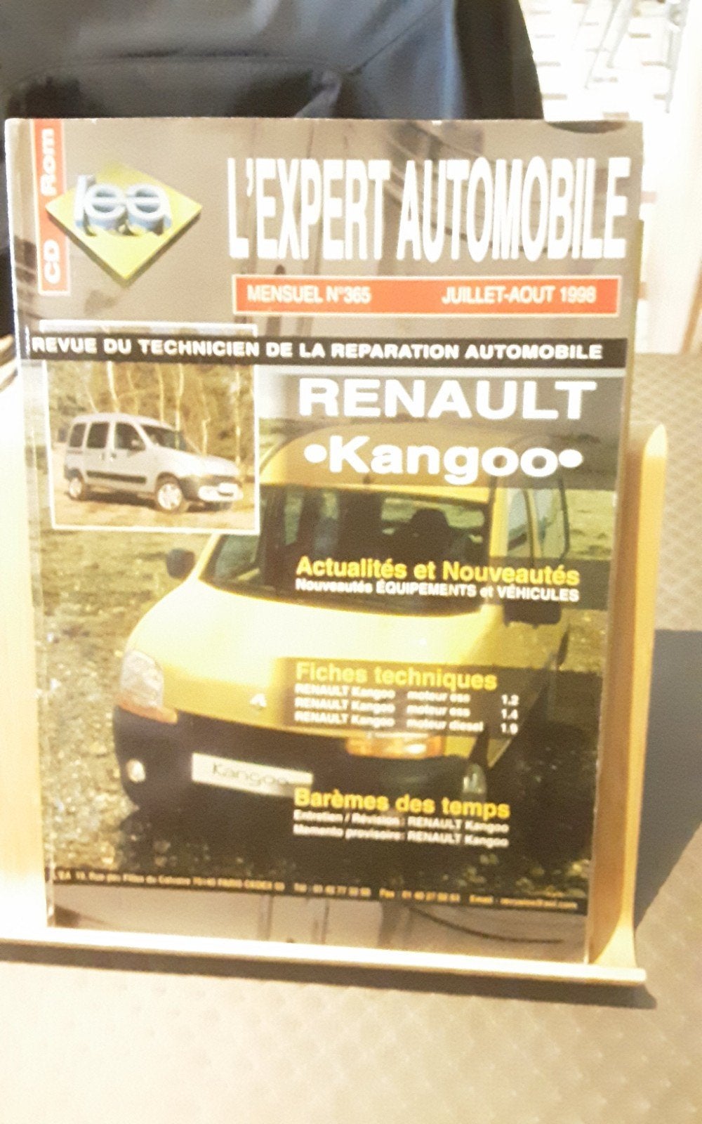 Renault kangoo l expert automobille, Boeken, Auto's | Boeken, Ophalen of Verzenden, Renault
