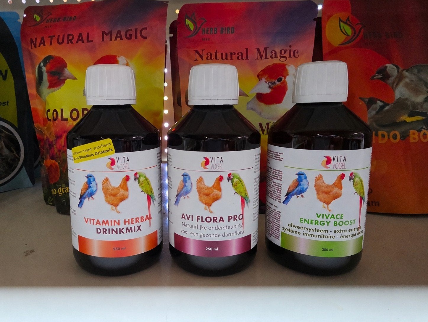 Avi Flora Pro 250ml Vita Vogel, Ophalen, Nieuw, Eten en Drinken