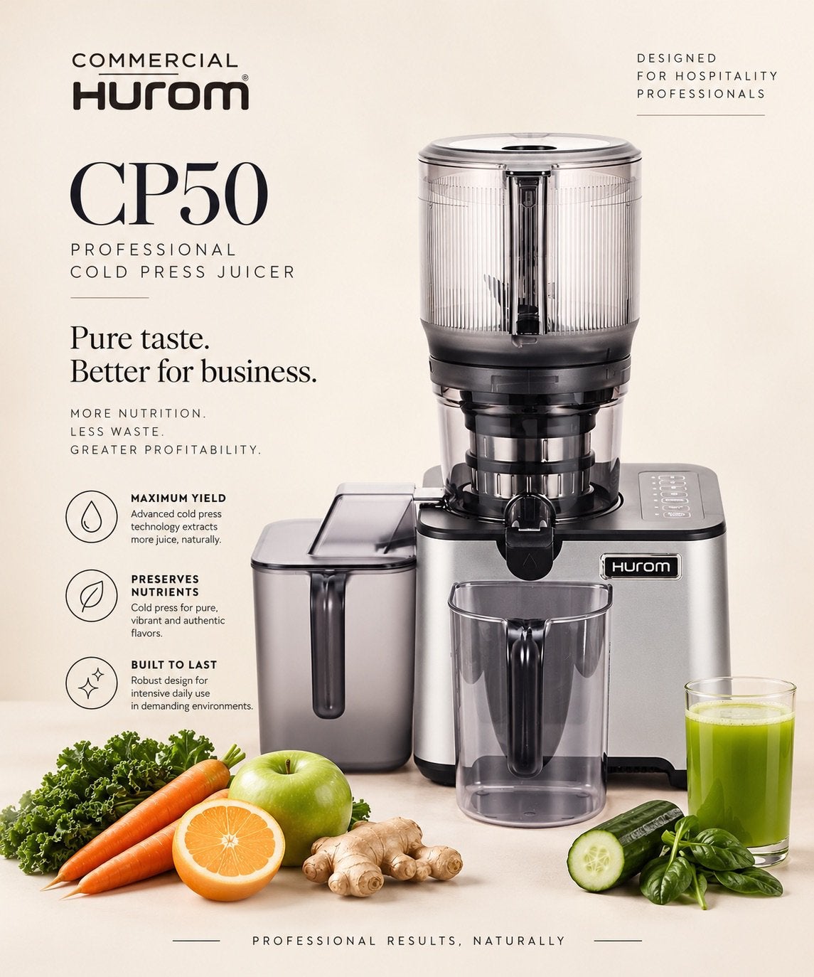 Hurom professional - Bar/coffee shop / hotel, Enlèvement ou Envoi, Neuf