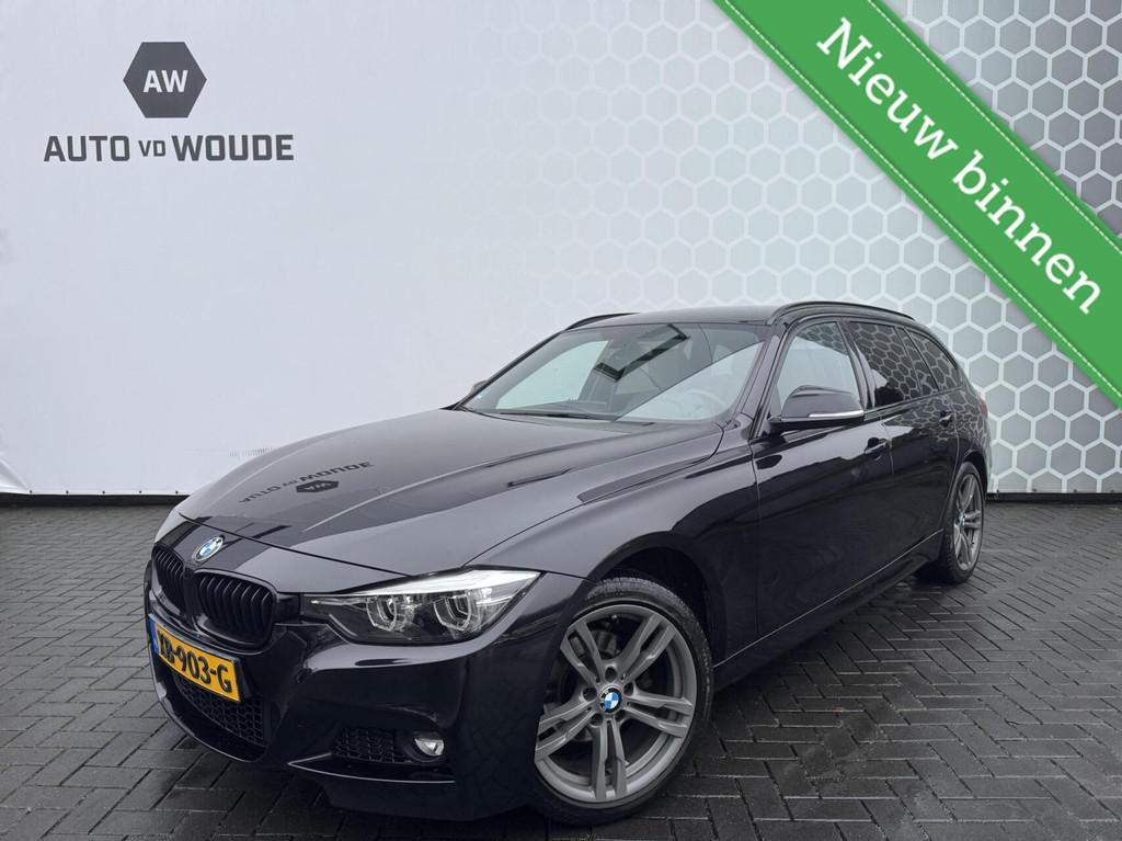 BMW 3-serie Touring 320i xDrive Edition M-pakket Leer Automa, Autos, Achat, 1800 kg, Entreprise, Carnet d'entretien