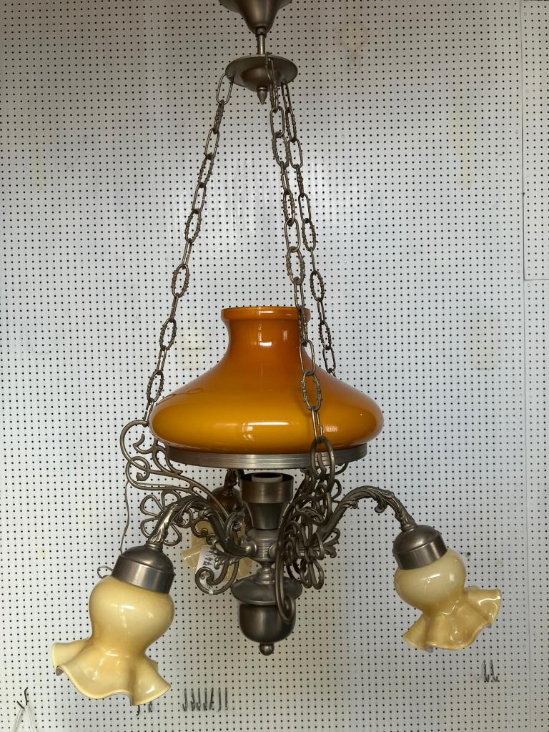 Vintage hanglamp, Enlèvement, Cuivre