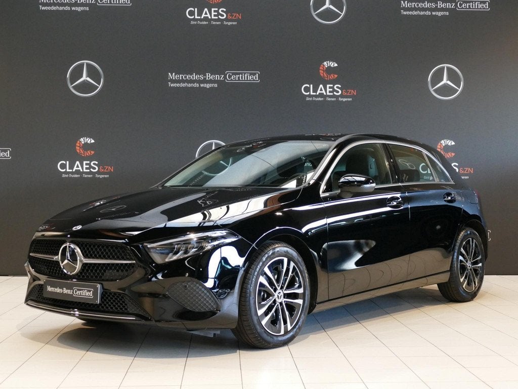 Mercedes-Benz A-klasse 180 Progressive Line DOS 8387, Auto's, Stof, 4 cilinders, 136 pk, Zwart