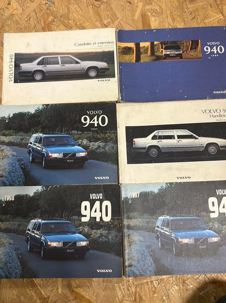Volvo 940 oldtimer handleiding instructie boekje, Boeken, Auto's | Folders en Tijdschriften, Ophalen of Verzenden, Zo goed als nieuw