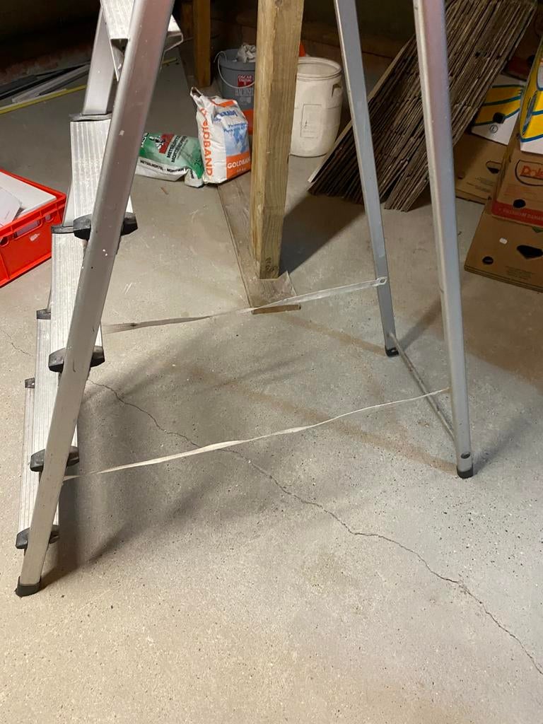 Trapladder, Doe-het-zelf en Bouw, Ladders en Trappen, Ophalen, Zo goed als nieuw
