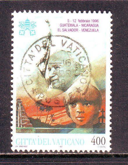 Postzegels Italië (7) : Vatikaanstad ts. nr. 1090 en LP 94, Postzegels en Munten, Ophalen of Verzenden, Gestempeld