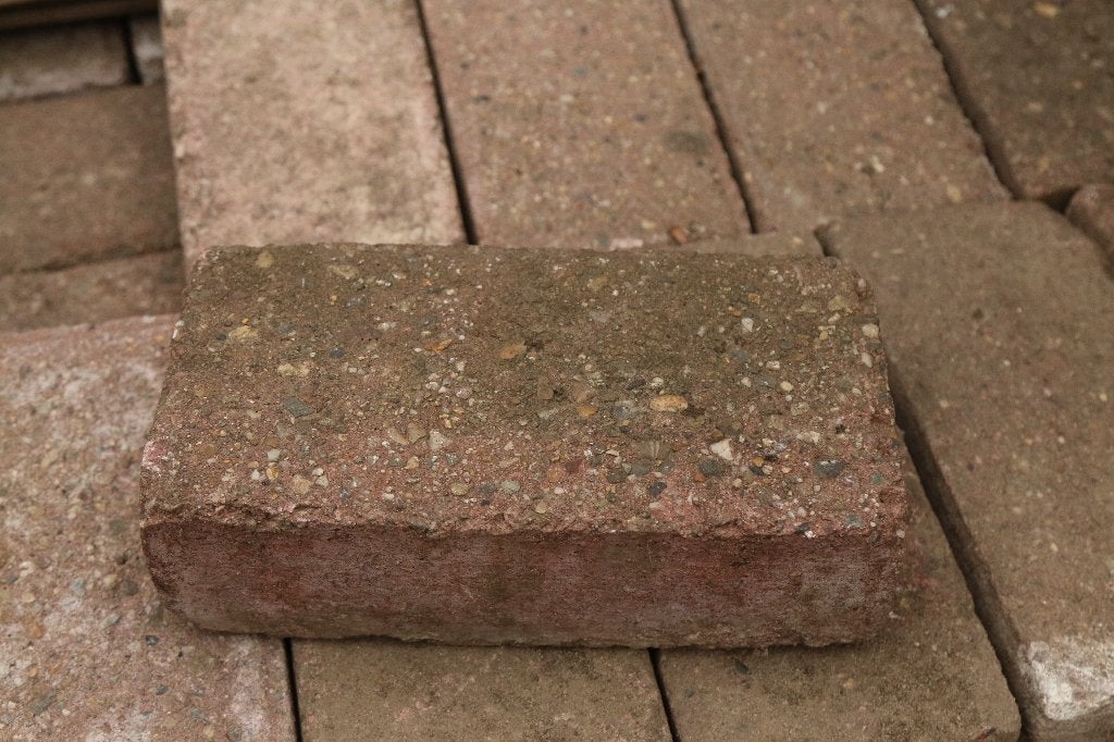 Betonklinkers, Tuin en Terras, Ophalen, Gebruikt, Klinkers, Minder dan 5 m²