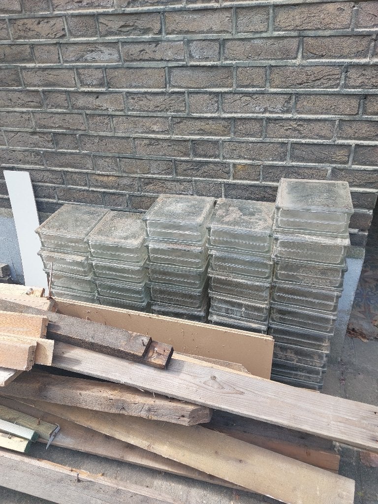 Gratis glazen raamdallen, Ophalen of Verzenden