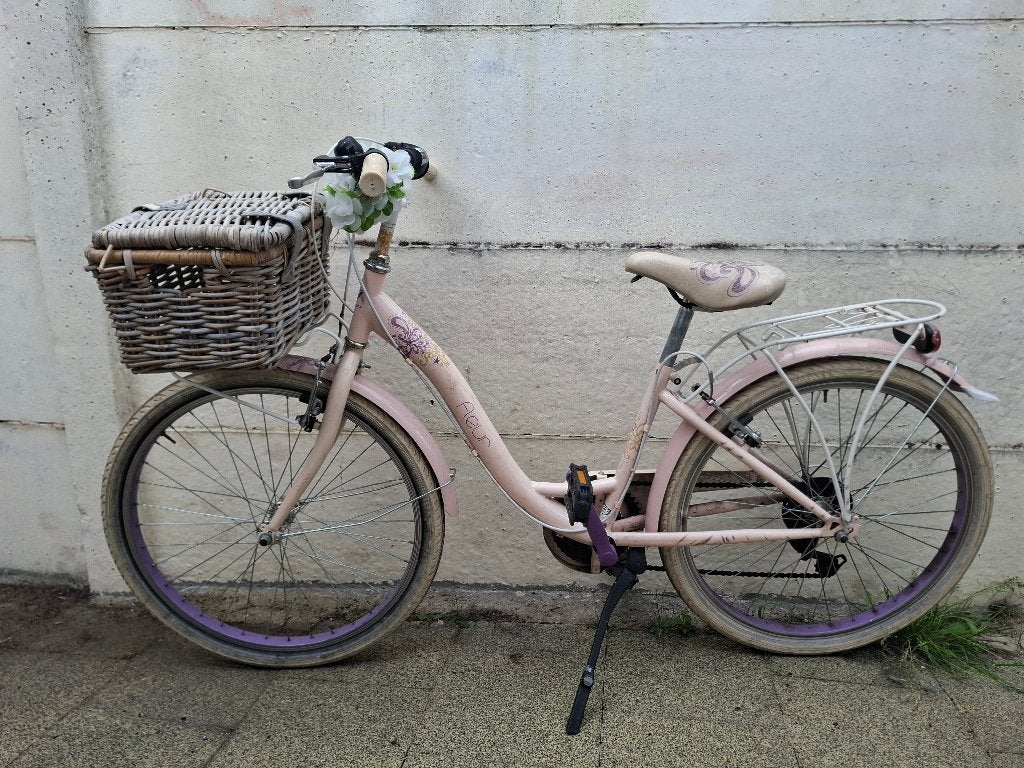 Kinderfiets, Fietsen en Brommers, Ophalen, Gebruikt, Velgrem, 20 inch of meer