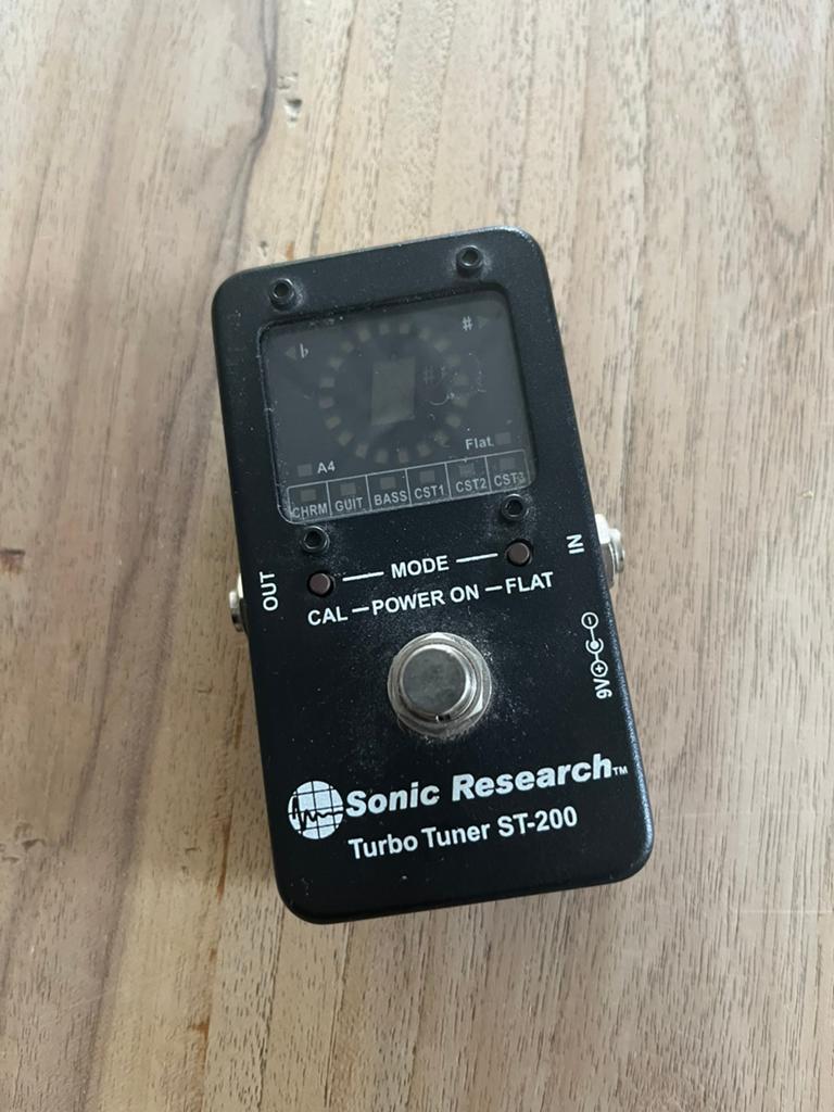 Sonic Research Turbo Tuner ST-200, Muziek en Instrumenten, Effecten, Ophalen of Verzenden, Zo goed als nieuw