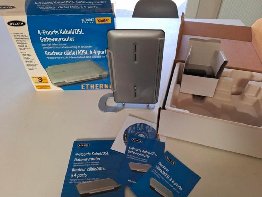 Belkin F5D5231DF4, Ophalen, Router