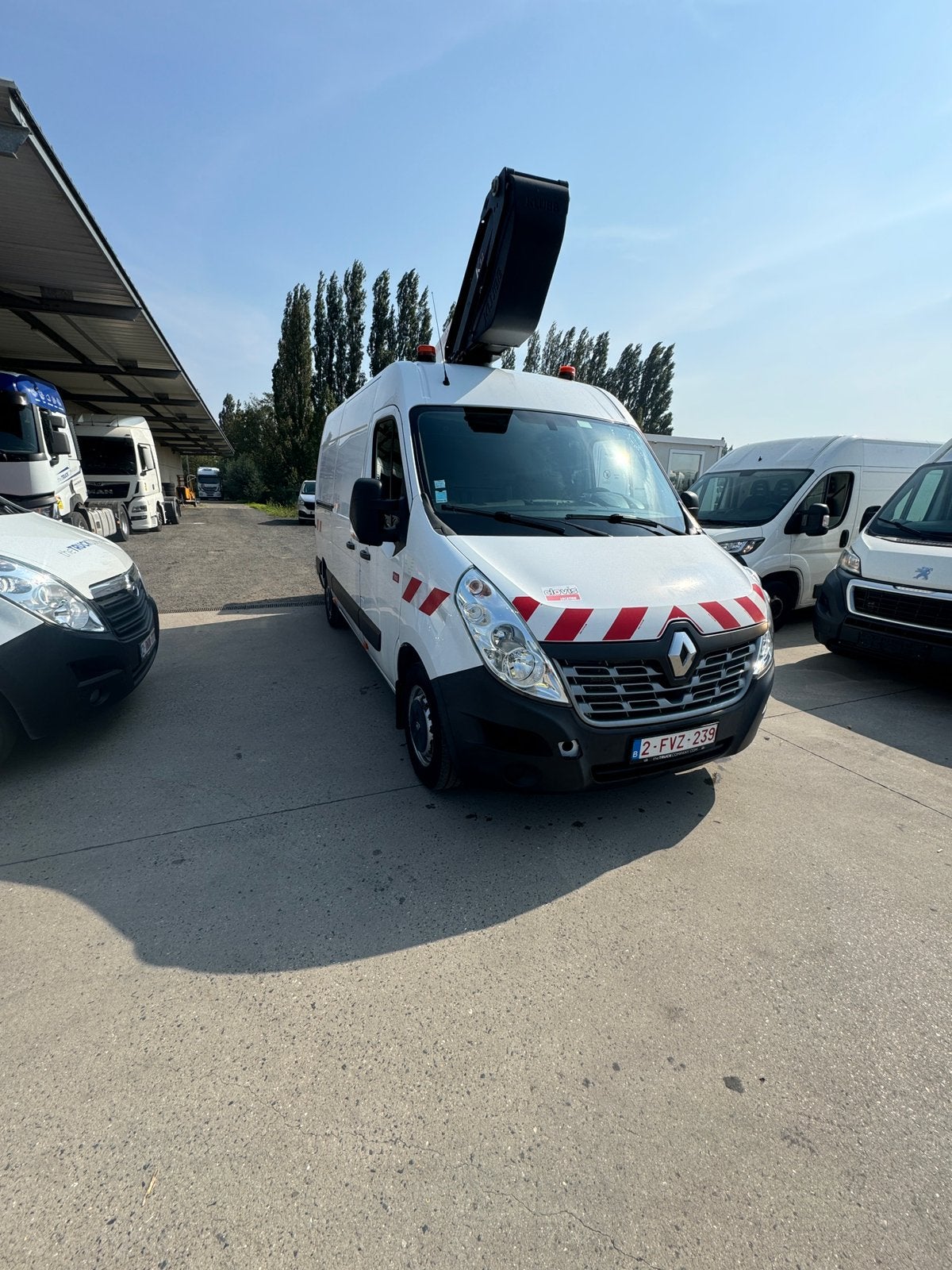 Hoogwerker op bestelwagen te huur, Auto's, Bedrijf, Diesel, Te koop