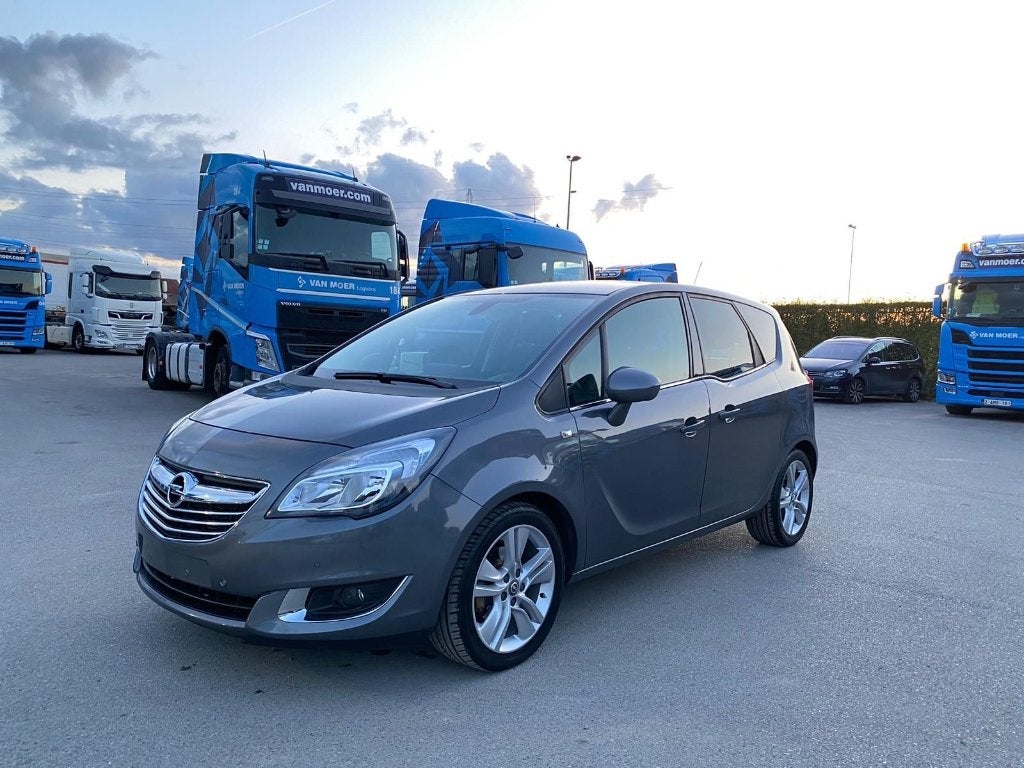Opel Meriva - 03/10/2016 - 98000.km -1.4i Turbo Essence, Autos, Argent ou Gris, Achat, Euro 6, Entreprise