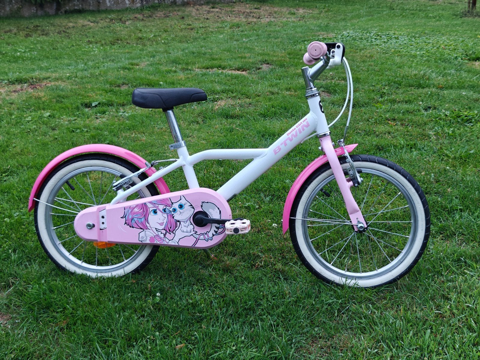 Vélo enfant 16 pouces DOCTOGIRL 500, Frein sur jante, B-Twin, Enlèvement, Comme neuf