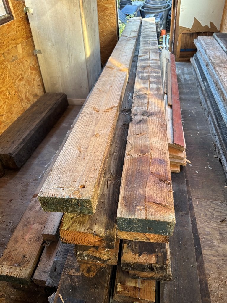 Poutres et planches, Bricolage & Construction, Enlèvement, Utilisé, Bois