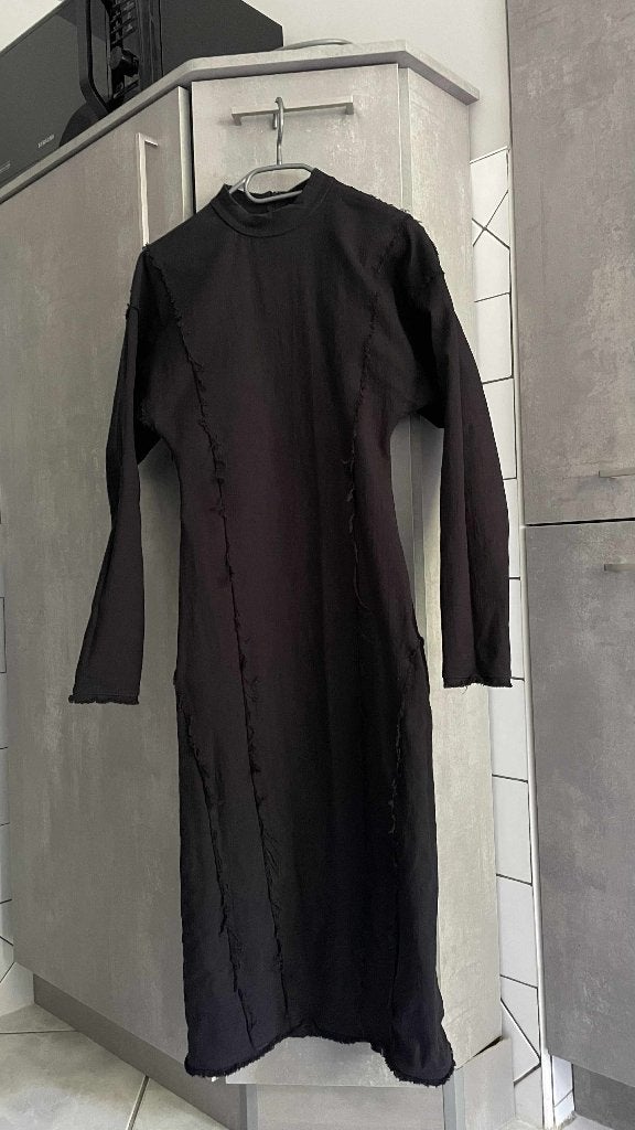 ZARA zwarte elegante jurk zonder rug XS/S, Kleding | Dames, Jurken, Ophalen of Verzenden, Zo goed als nieuw, Maat 34 (XS) of kleiner