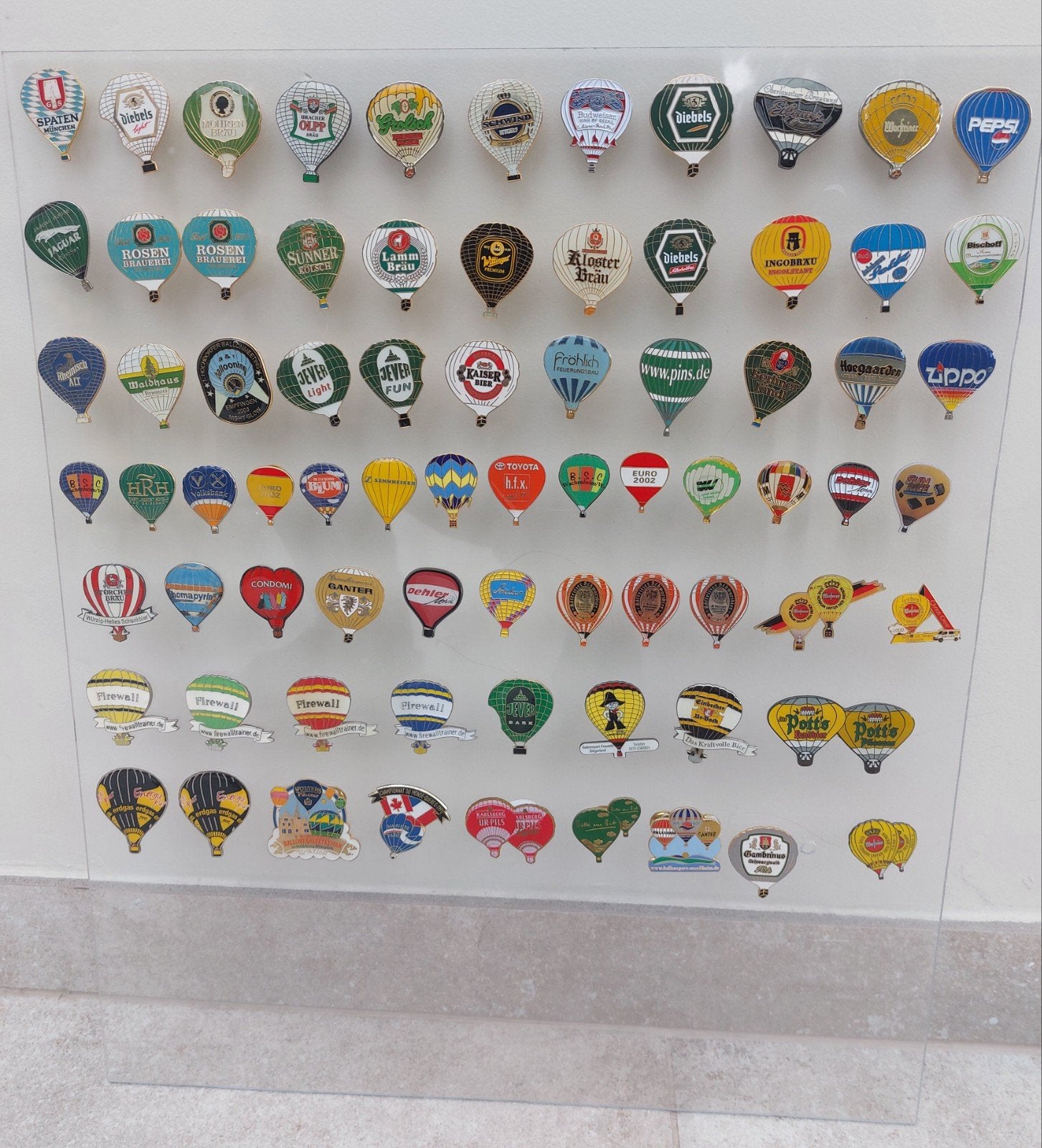 pins luchtballonnen, Verzamelen, Speldjes, Pins en Buttons, Ophalen of Verzenden