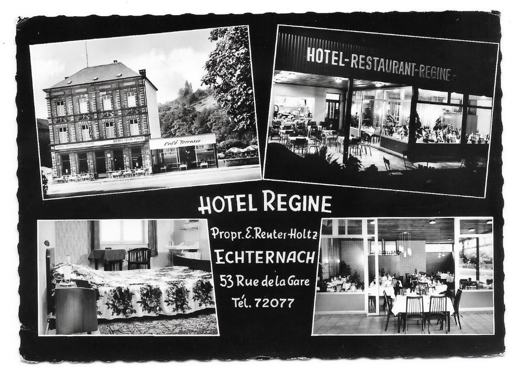 Echternach hotel Regine, Verzamelen, Verzenden, Gelopen, België en Luxemburg