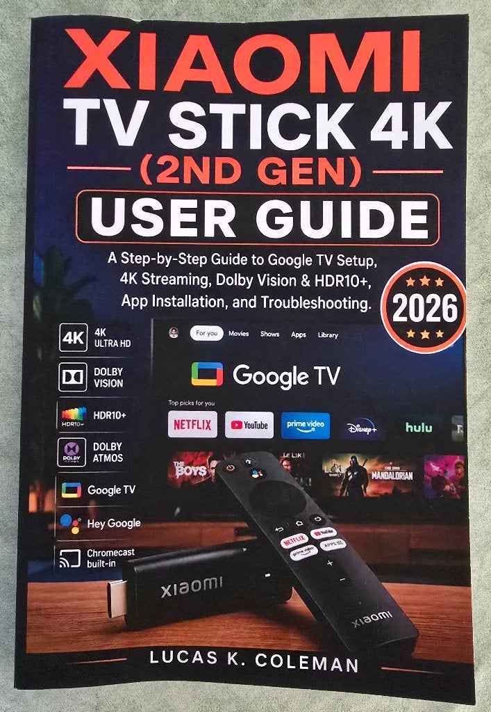 Xiaomi TV stick 4k (2ng gen) handleiding, Ophalen of Verzenden