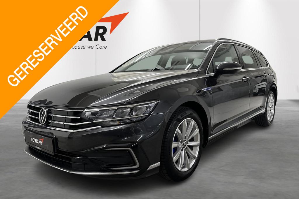 Volkswagen Passat 1.4 TSI GTE Business - AUTOMAAT + GPS + AU, Auto's, Volkswagen, Stof, Zwart, 27 g/km, Plug-in hybride