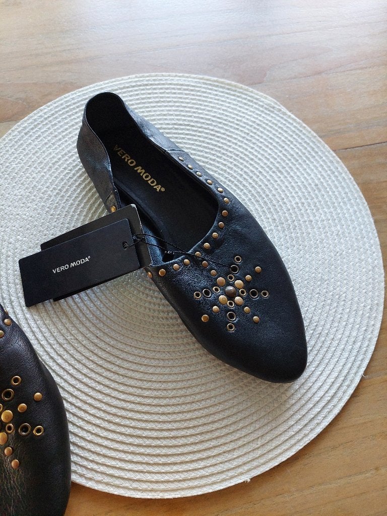 chaussures dame en cuir Taille 40 ballérines / babouches, Vêtements | Femmes, Neuf, Vero Moda, Enlèvement, Ballerines