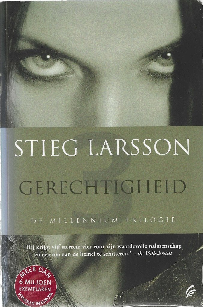 Gerechtigheid - De millenium trilogie - Stieg Larsson, Boeken, Thrillers, Ophalen, Gelezen
