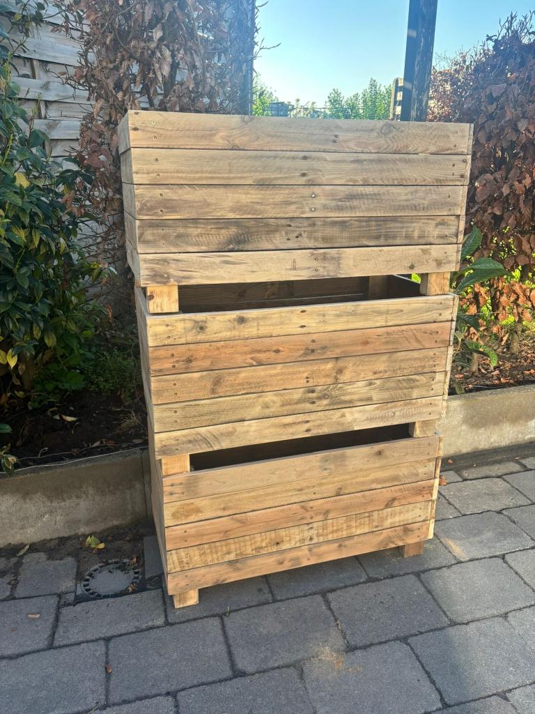 Duurzame Plantenbakken Gerecycled Hout–Stijlvol&Betaalbaar!, Tuin en Terras, Ophalen, Nieuw, Rijkevorsel, Balkon