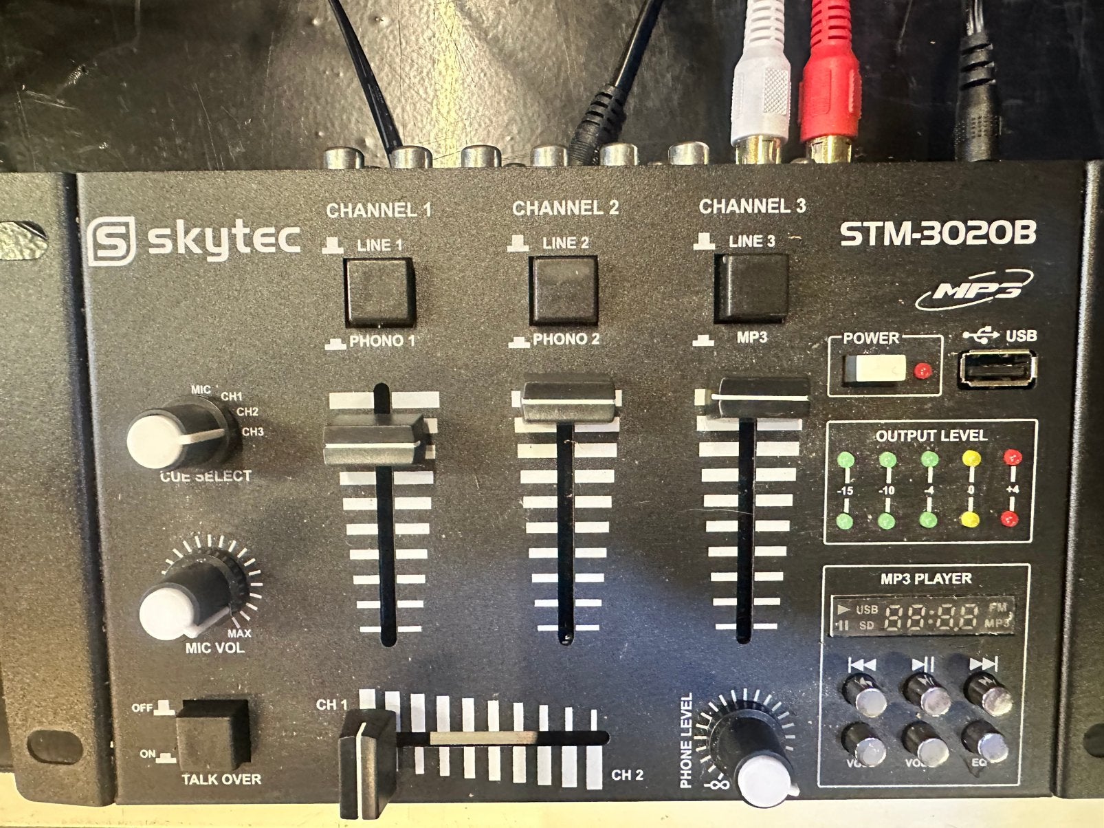 Skytec STM-3020B incl kabels, Audio, Tv en Foto, Ophalen, Zo goed als nieuw