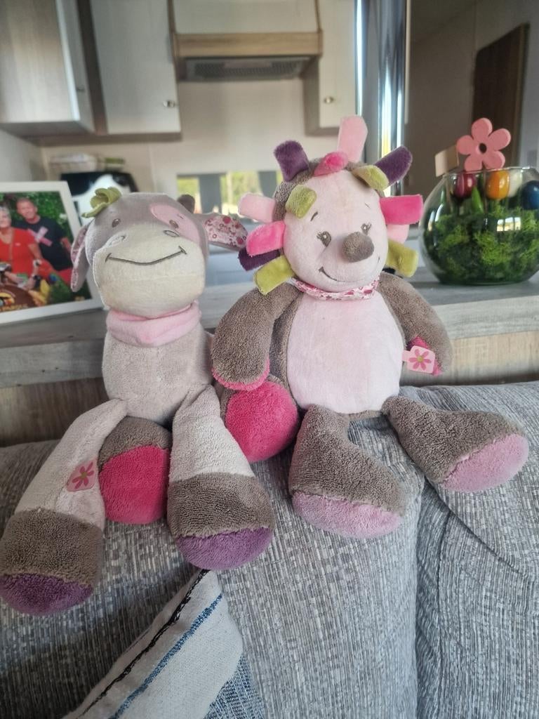 Baby knuffels Nattou, Ophalen