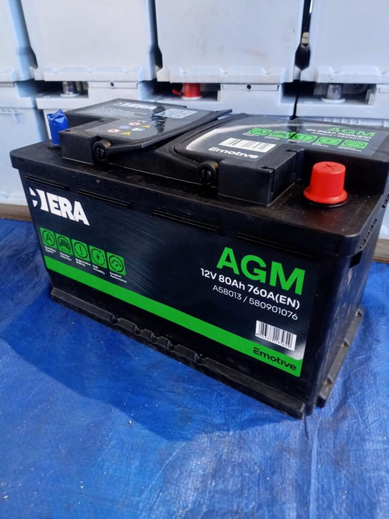 Auto baterrij 80 ah AGM start stop, Auto-onderdelen, Accu's en Toebehoren, Ophalen