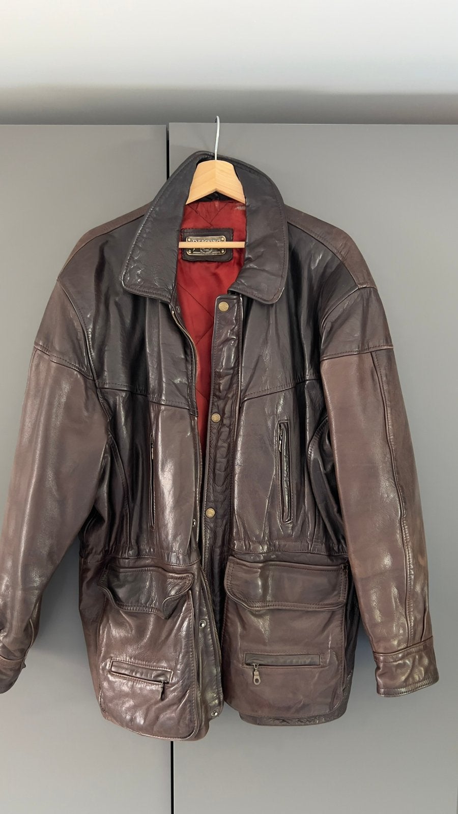 Veste Redskins XXL, Kleding | Heren, Jassen | Winter, Ophalen of Verzenden, Gedragen, Maat 56/58 (XL), Bruin